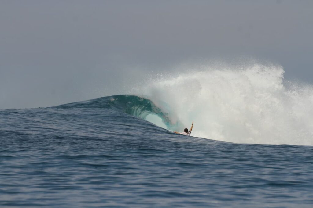 Bankvault surfcamp Mentawai - surf instruction