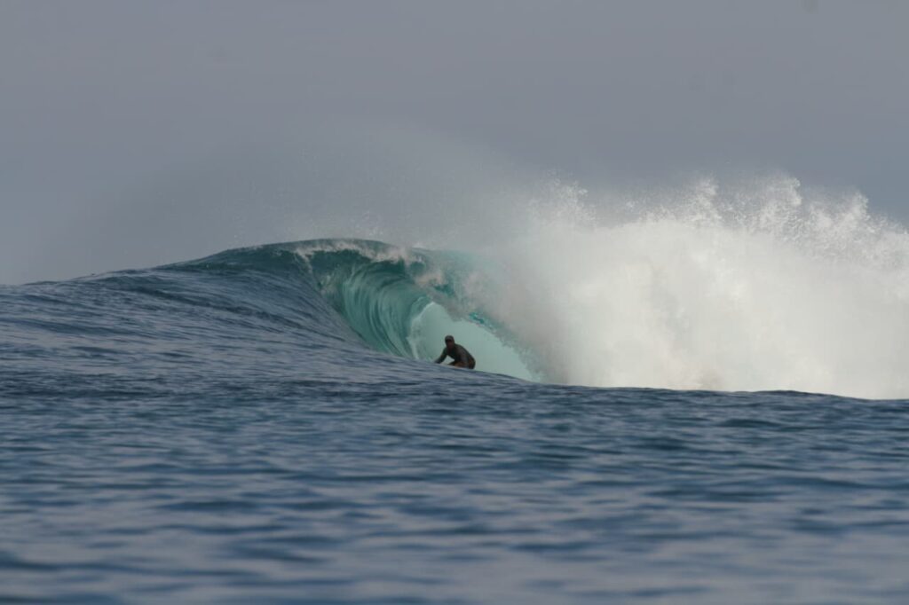 Bankvault surfcamp Mentawai - surf instruction