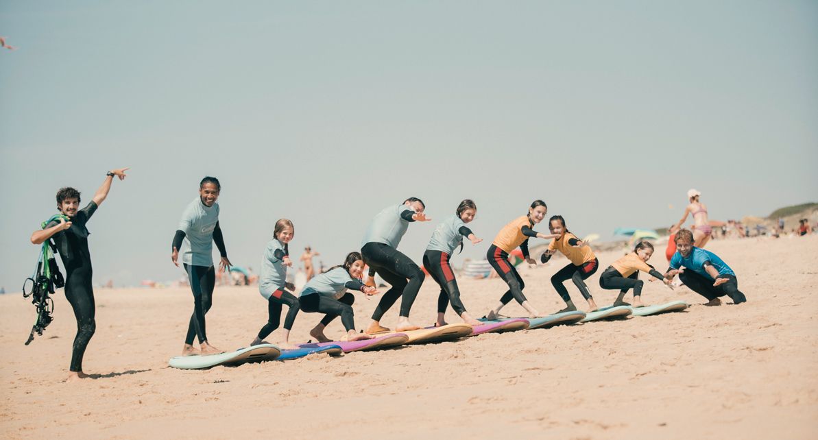 Coastline Surfcamp - surf instruction