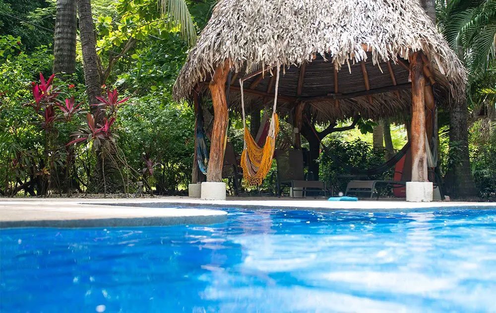 Corky Carroll's Surf School - swimming pool area