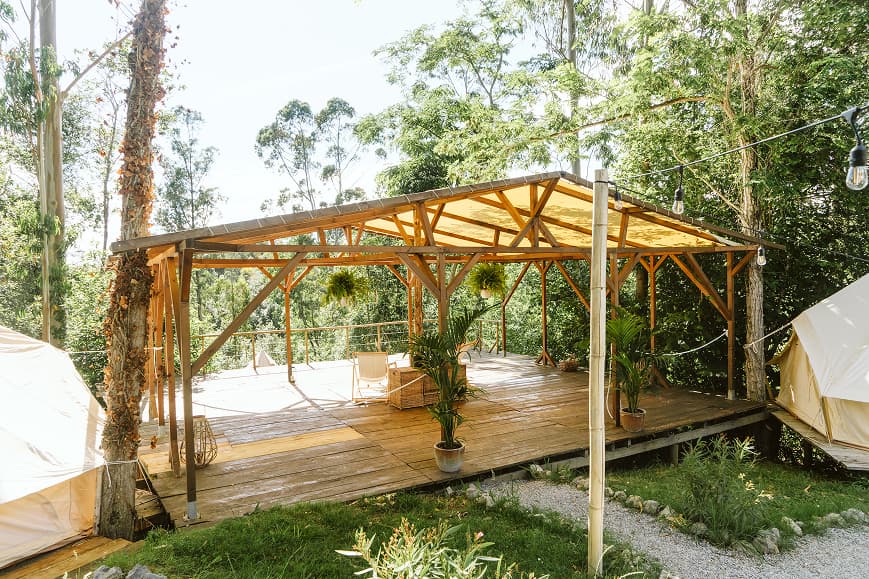 Dreamsea Surf Camp Spain - yoga and wellness space