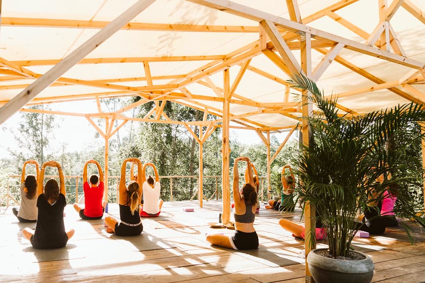 Dreamsea Surf Camp Spain - yoga and wellness space