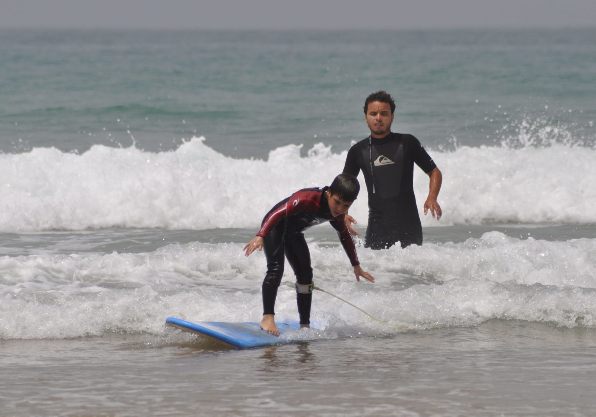 family surf camp morocco - surf instruction