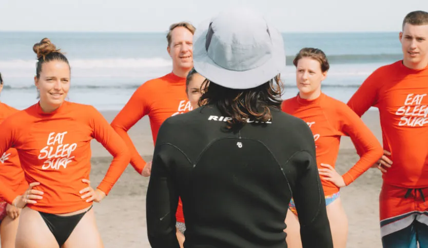 Kima Surf Camp Bali Canggu - surf instruction