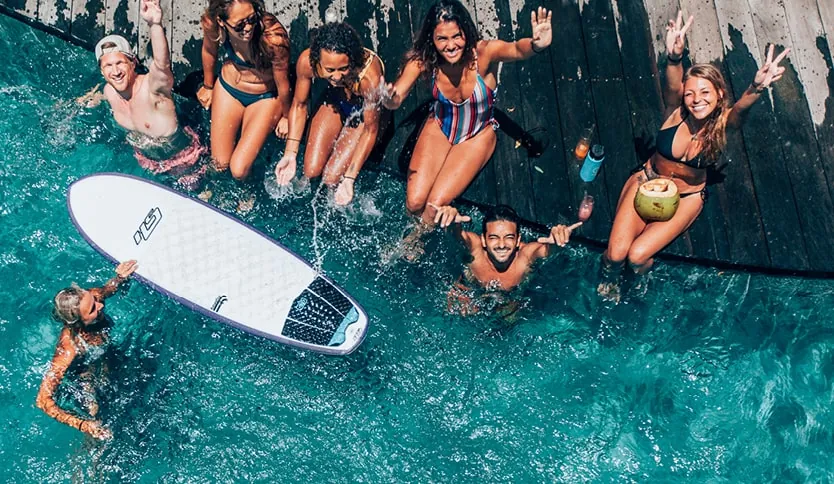 Kima Surf Camp Bali Canggu - surf instruction