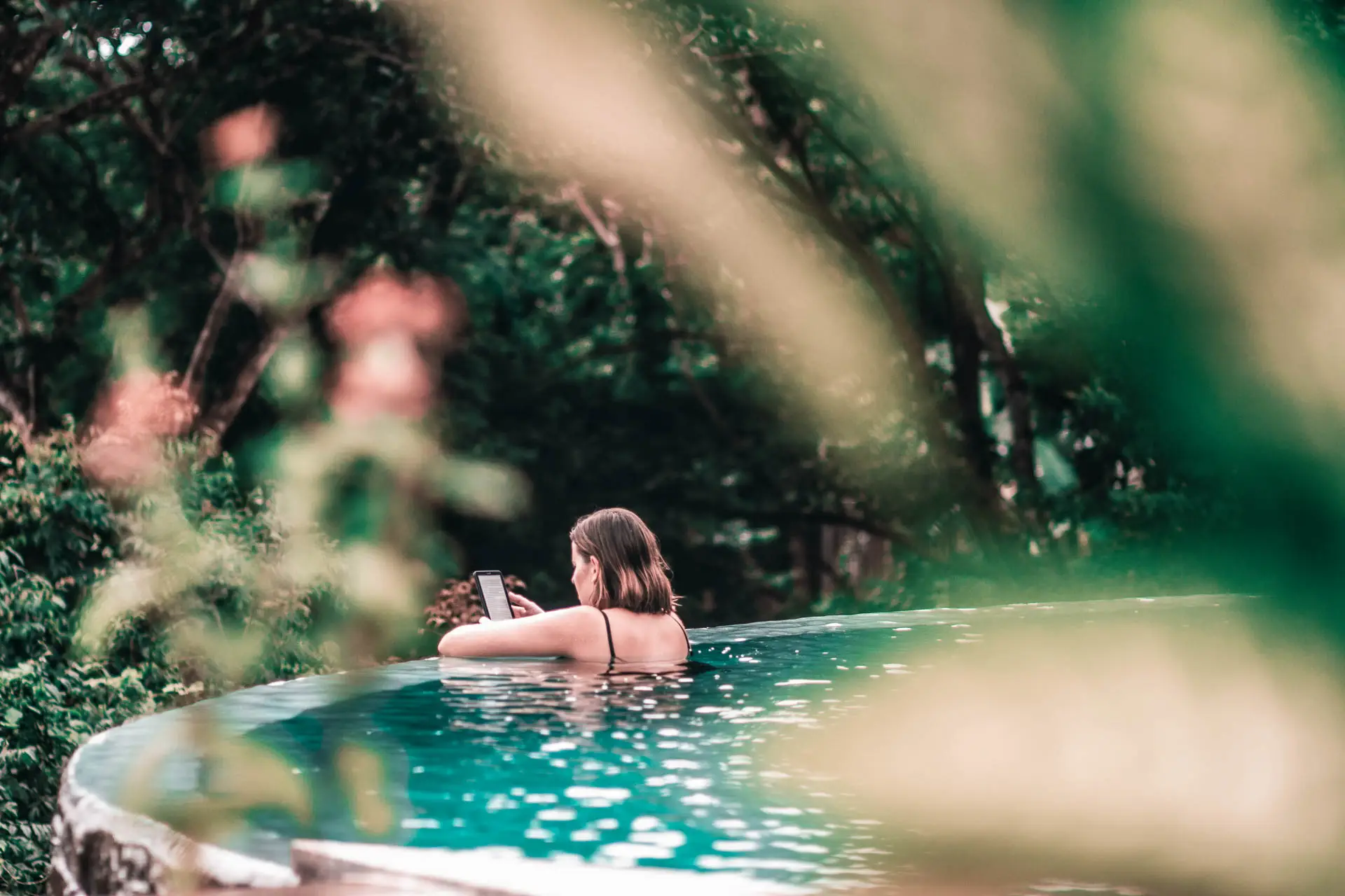 Rapture Surfcamp Nicaragua - swimming pool area