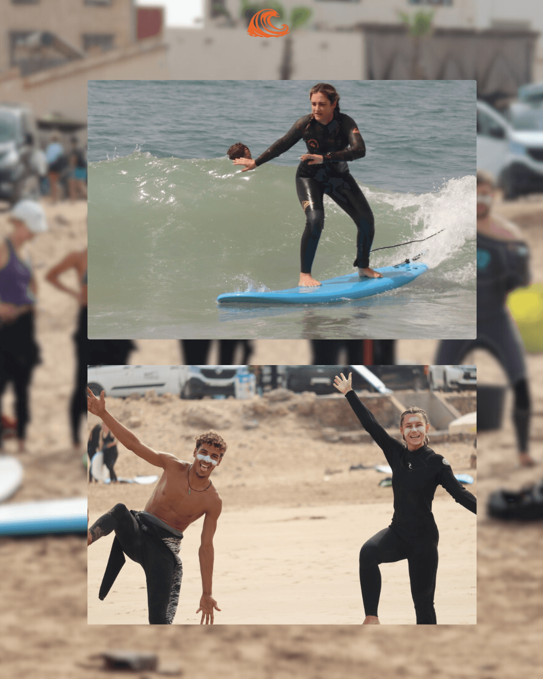Surfing in Taghazout - Surf Camp Taghazout - surf instruction