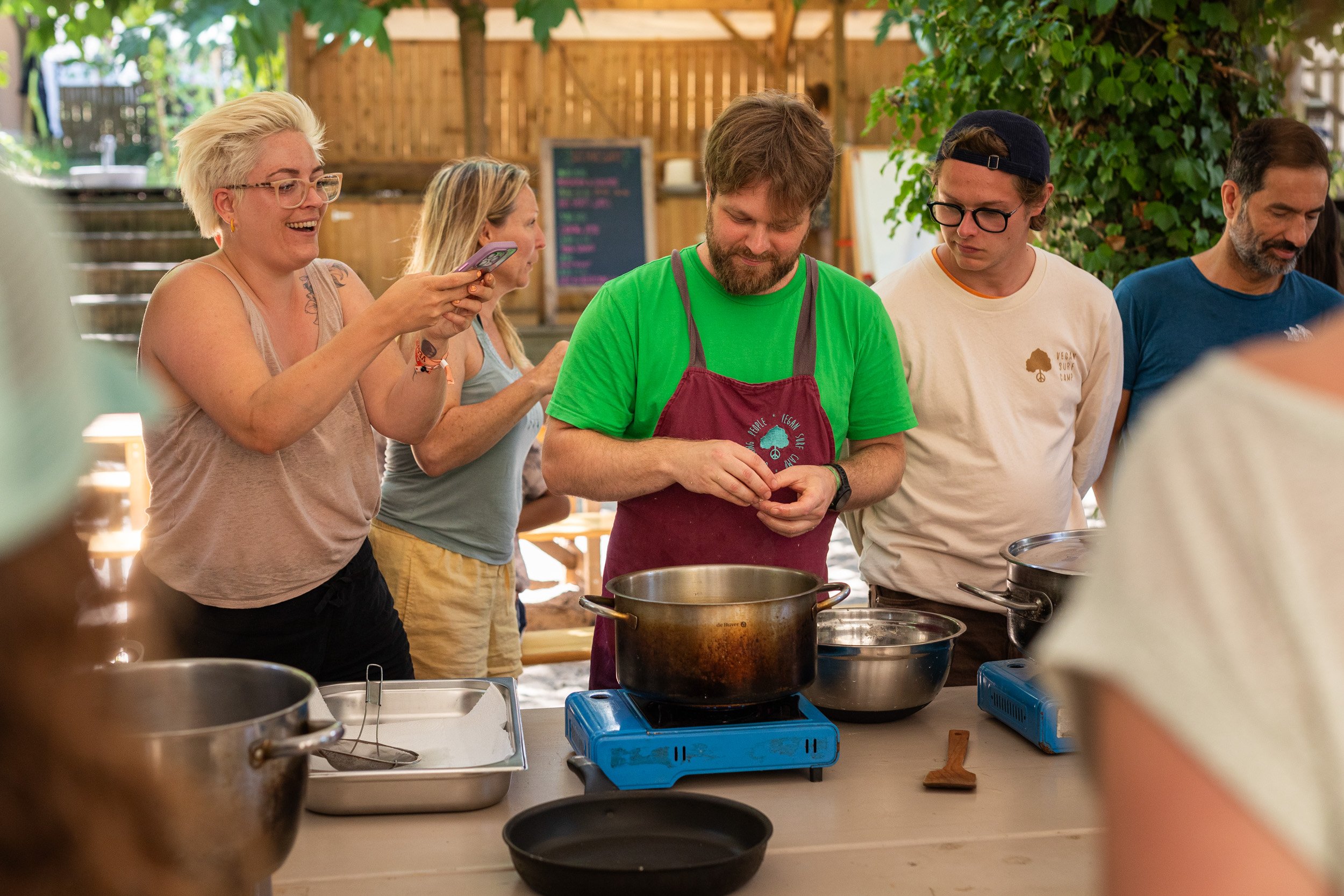 Vegan Surf Camp - surf instruction