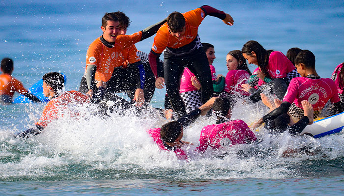 gallery - beachfront location