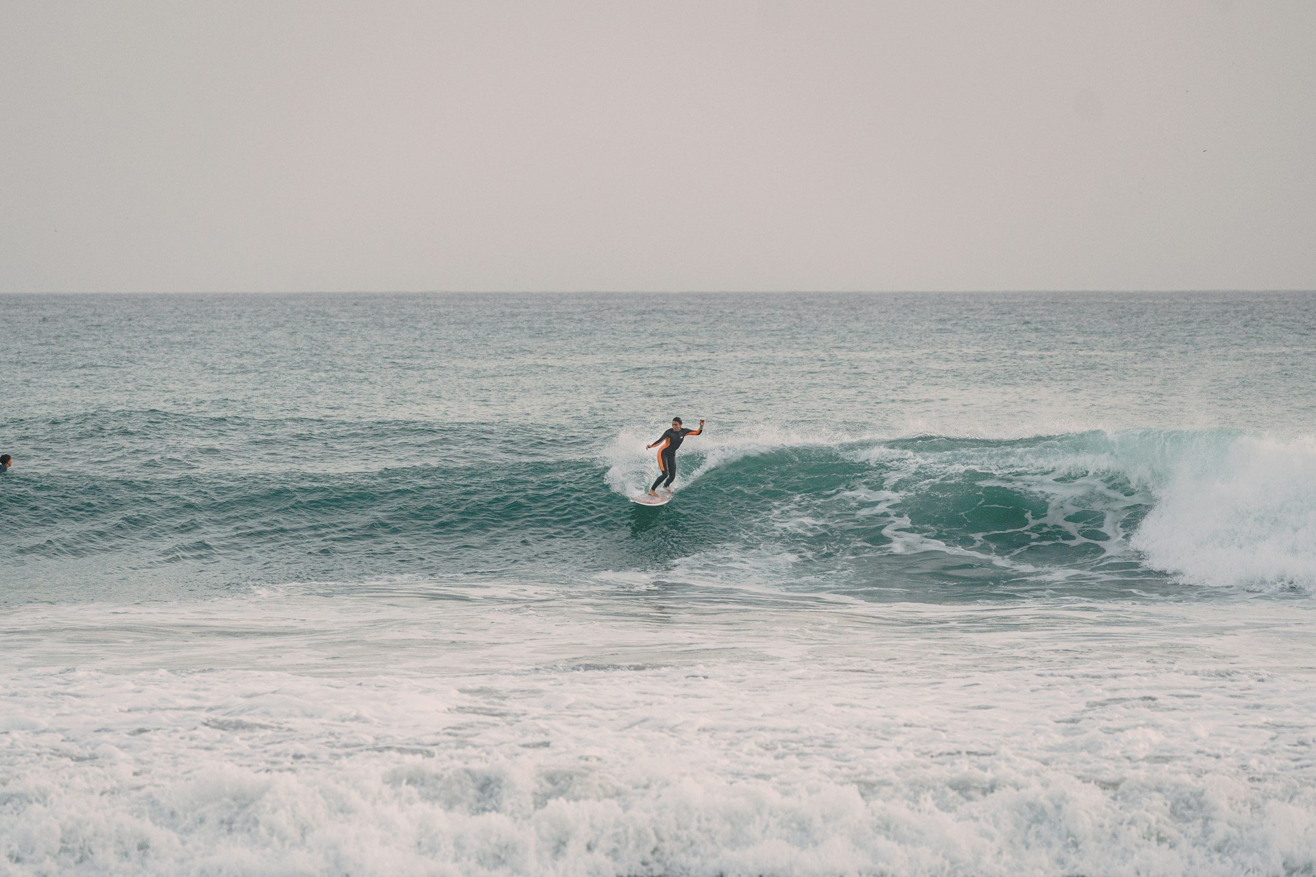 Intermediate surfing in Morocco