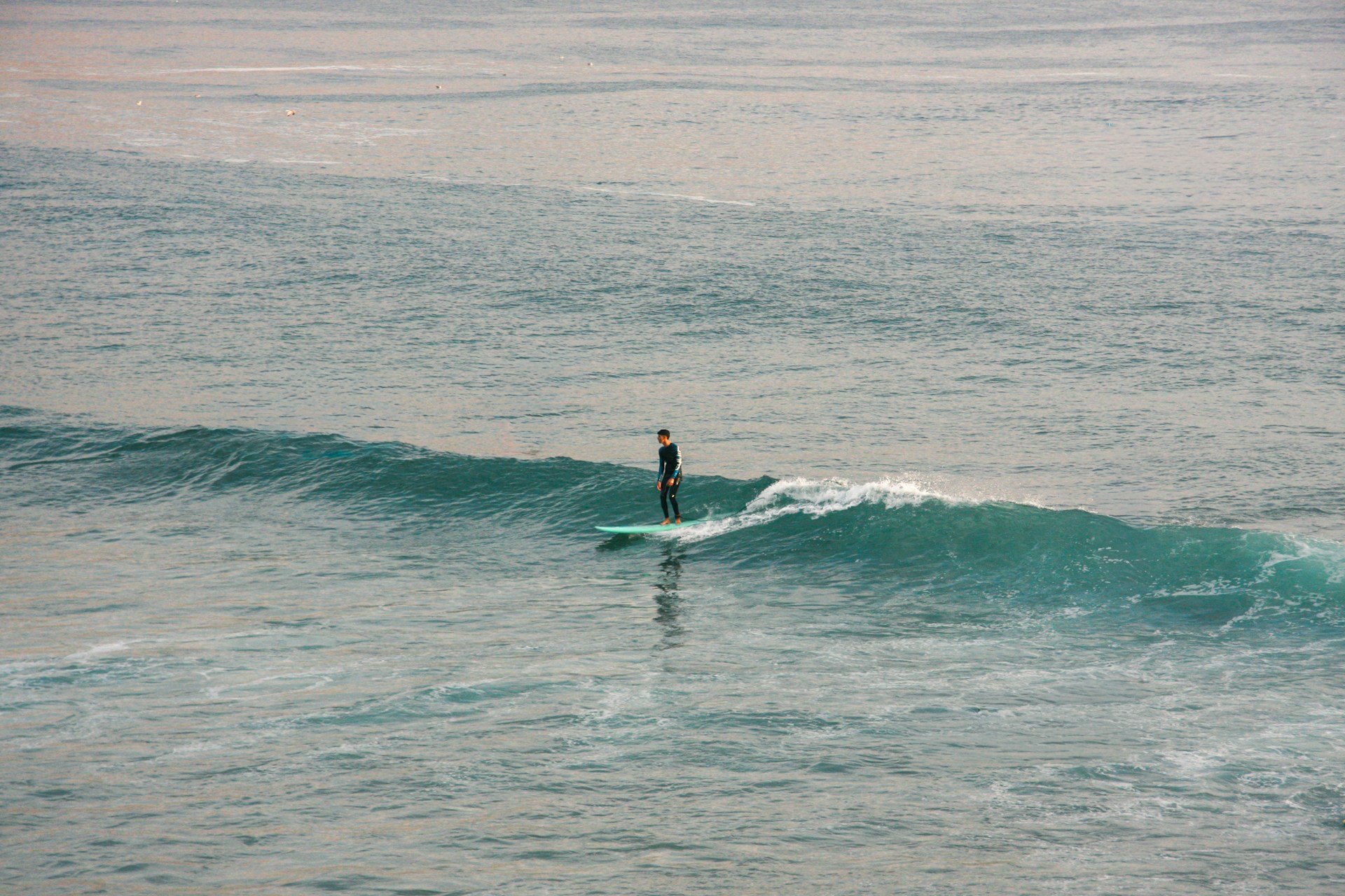 Beginner surfing in Morocco