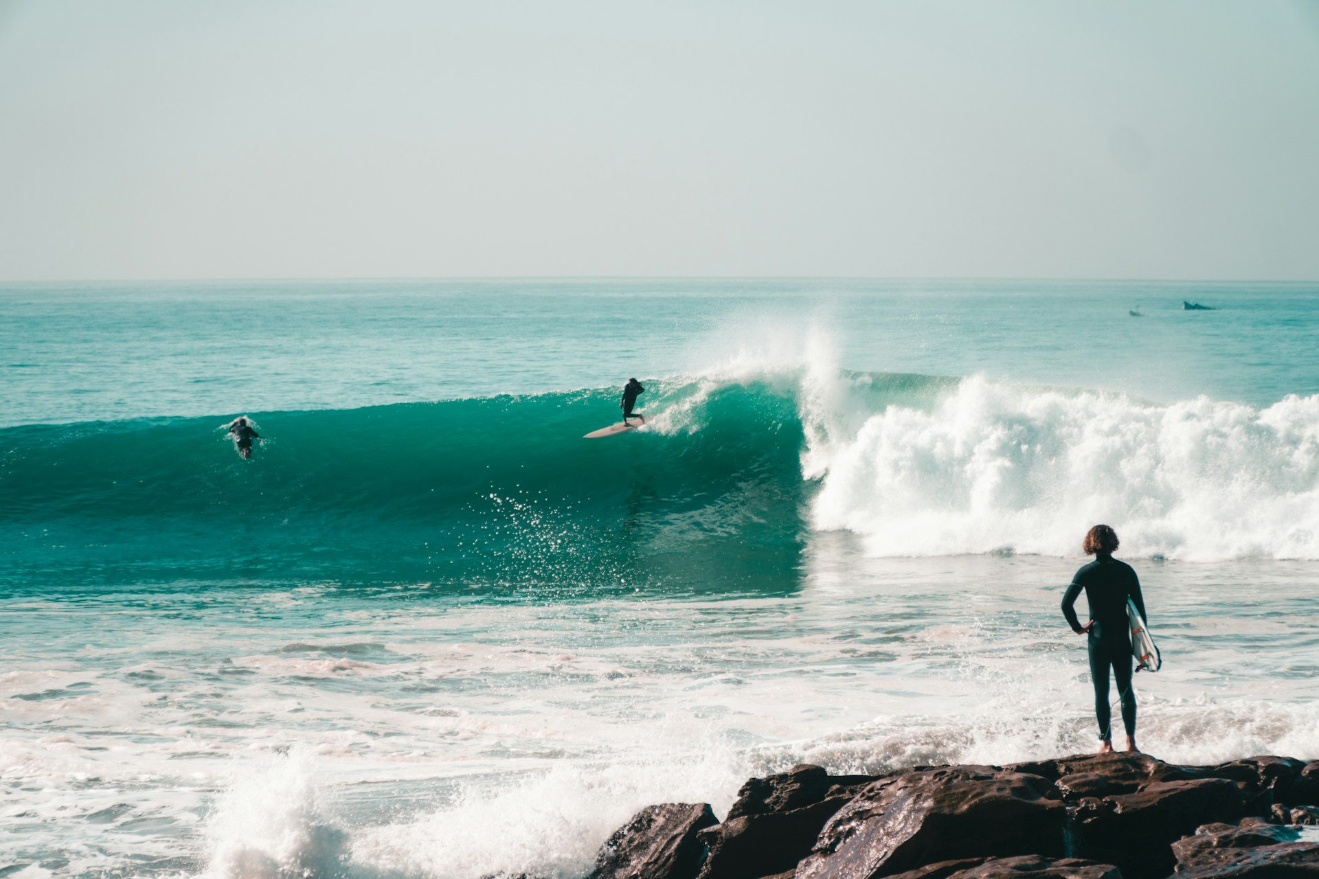 Perfect waves in Taghazout. Photo: Jarno Colijn