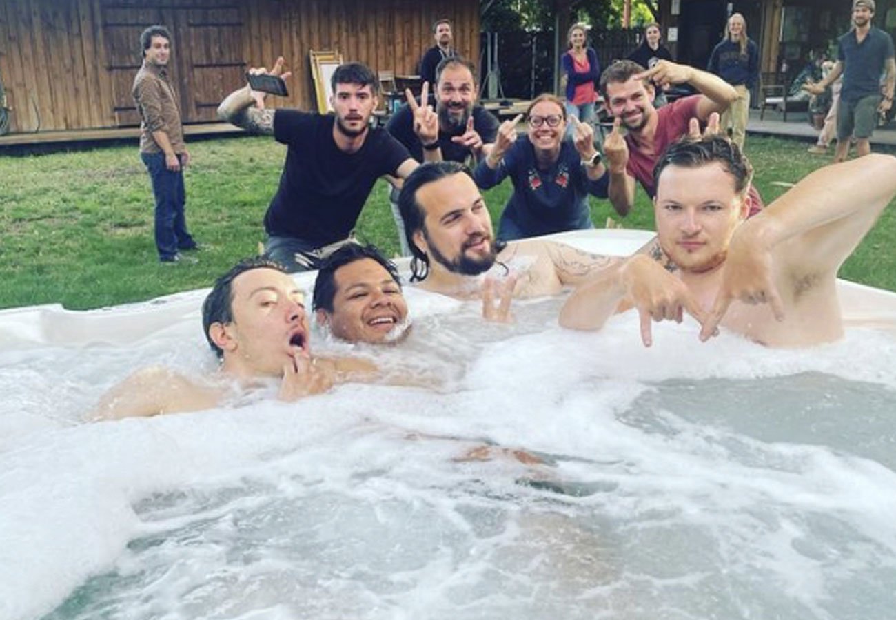 spa entre amis au nature surf camp