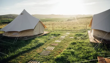 Deluxe Glamping Tent