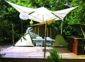 Glamping (Camping Moisan)